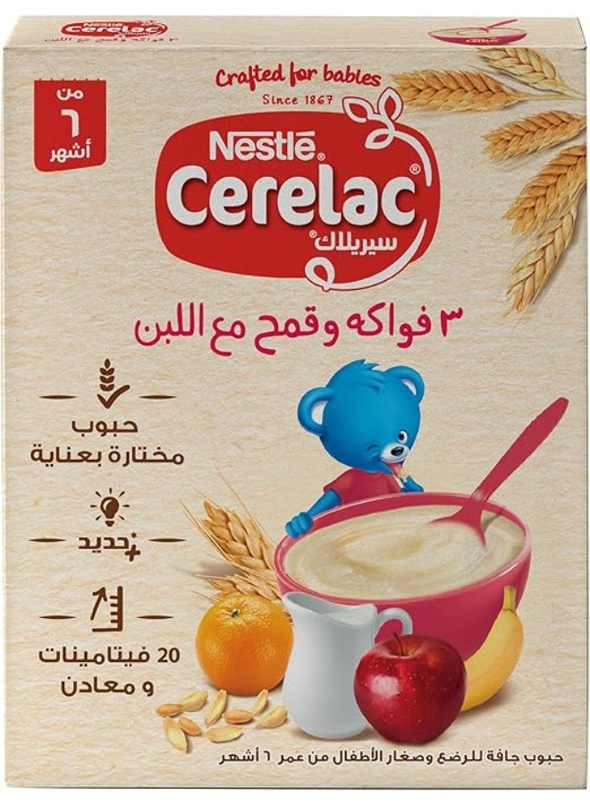 Wheat 3 Frutes And Milk 250G